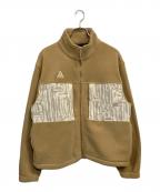 NIKE ACGナイキエーシージー）の古着「MICROFLEECE JAKETS」｜ベージュ