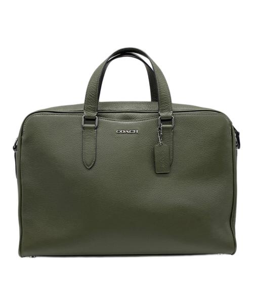 COACH（コーチ）COACH (コーチ) ブリーフケース オリーブの古着・服飾アイテム