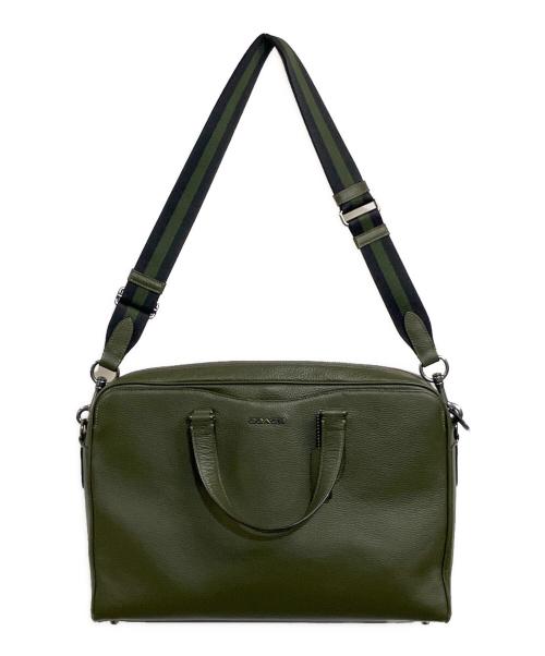 COACH（コーチ）COACH (コーチ) ブリーフケース オリーブの古着・服飾アイテム