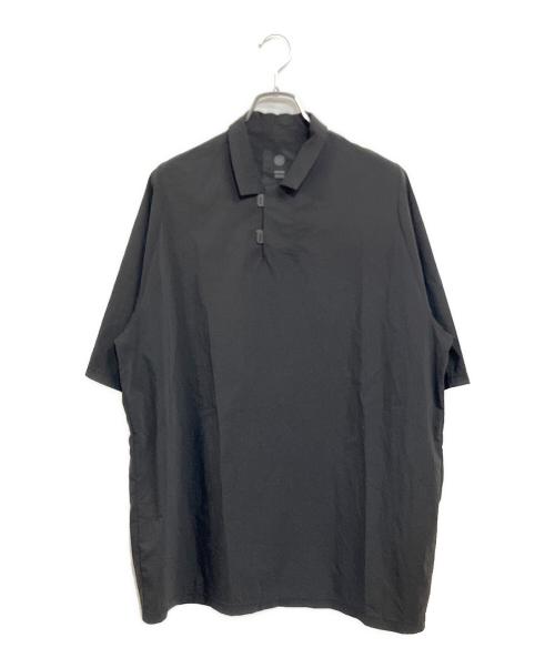 teatora（テアトラ）teatora (テアトラ) CAPSULESNAP POLO SHIRT-DOCTOROID ブラック サイズ:SIZE 4 (LL)の古着・服飾アイテム