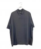 teatoraテアトラ）の古着「CAPSULESNAP POLO SHIRT-DOCTOROID」｜ダークネイビー