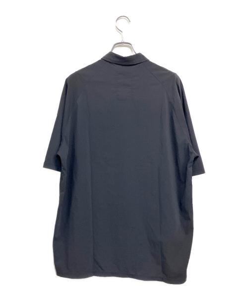 teatora（テアトラ）teatora (テアトラ) CAPSULESNAP POLO SHIRT-DOCTOROID ダークネイビー サイズ:SIZE 4 (LL)の古着・服飾アイテム