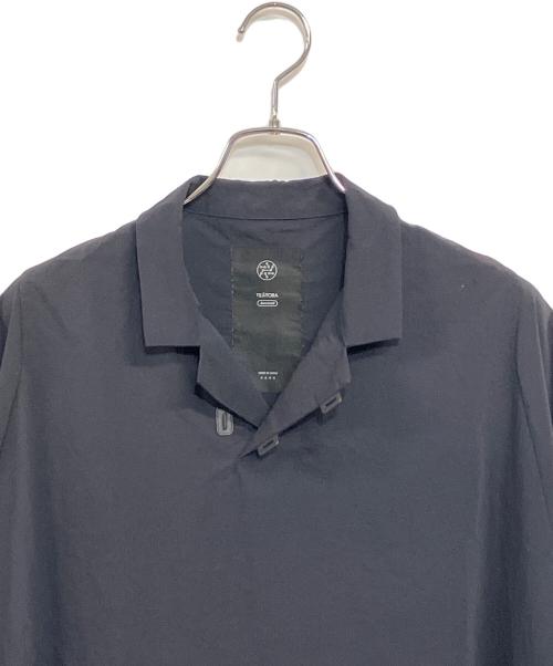 teatora（テアトラ）teatora (テアトラ) CAPSULESNAP POLO SHIRT-DOCTOROID ダークネイビー サイズ:SIZE 4 (LL)の古着・服飾アイテム