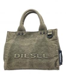 DIESEL（ディーゼル）の古着「ハンドバッグ」｜カーキ