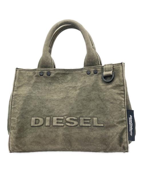 DIESEL（ディーゼル）DIESEL (ディーゼル) ハンドバッグ カーキの古着・服飾アイテム
