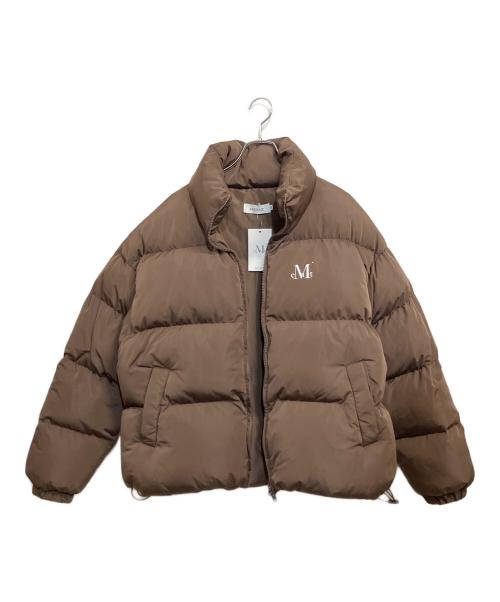 MUCENT（ムセント）MUCENT (ムセント) スタンドカラー中綿ジャケット ブラウン サイズ:SIZE M 未使用品の古着・服飾アイテム