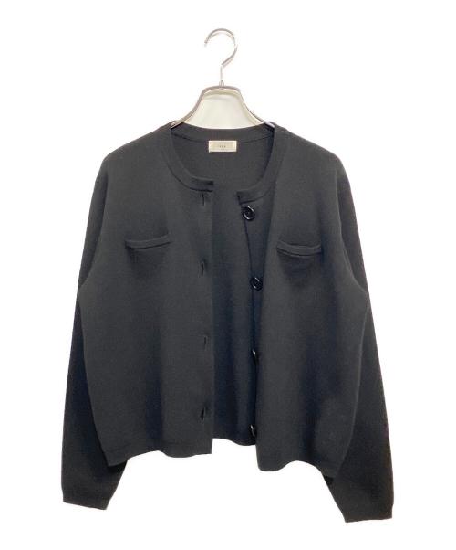 IENA（イエナ）IENA (イエナ) 薄手カーディガン ブラック サイズ:SIZE Freeの古着・服飾アイテム