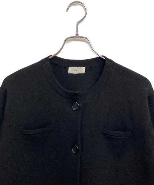 IENA（イエナ）IENA (イエナ) 薄手カーディガン ブラック サイズ:SIZE Freeの古着・服飾アイテム