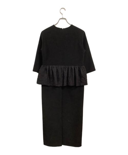 HARDY NOIR（アルディーノアール）HARDY NOIR (アルディーノアール) 長袖ワンピース ブラック サイズ:SIZE 38 (M) 未使用品の古着・服飾アイテム