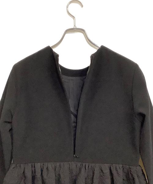 HARDY NOIR（アルディーノアール）HARDY NOIR (アルディーノアール) 長袖ワンピース ブラック サイズ:SIZE 38 (M) 未使用品の古着・服飾アイテム