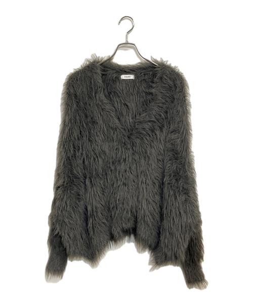haunt（ハウント）haunt (ハウント) SHAGGY CARDIGAN グレー サイズ:SIZE Freeの古着・服飾アイテム