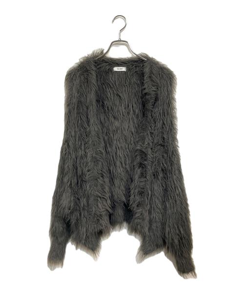 haunt（ハウント）haunt (ハウント) SHAGGY CARDIGAN グレー サイズ:SIZE Freeの古着・服飾アイテム