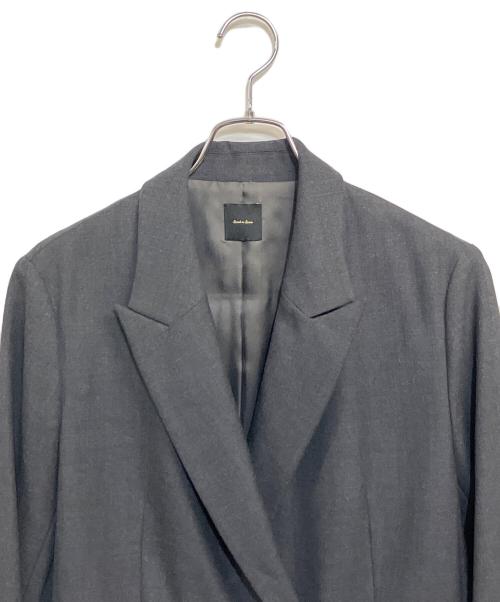 Spick and Span（スピック＆スパン）Spick and Span (スピック＆スパン) ウールブレンドダブルブレストジャケット グレー サイズ:SIZE 38 (M)の古着・服飾アイテム