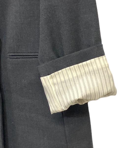 Spick and Span（スピック＆スパン）Spick and Span (スピック＆スパン) ウールブレンドダブルブレストジャケット グレー サイズ:SIZE 38 (M)の古着・服飾アイテム