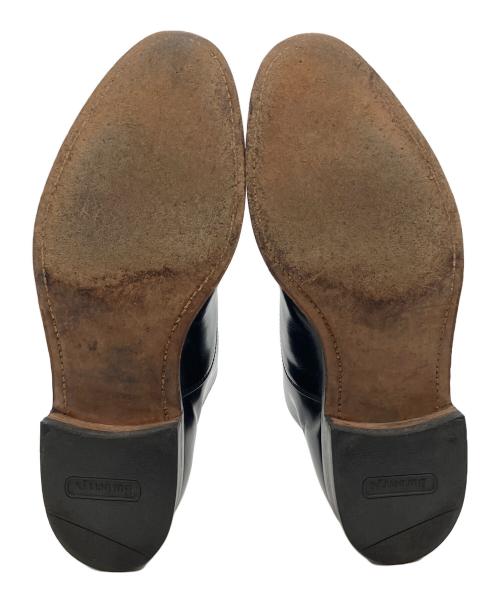 Burberrys（バーバリーズ）Burberrys (バーバリーズ) ヴィンテージキャップトゥオックスフォード ブラック サイズ:SIZE 4 (24cm)の古着・服飾アイテム