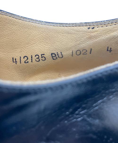 Burberrys（バーバリーズ）Burberrys (バーバリーズ) ヴィンテージキャップトゥオックスフォード ブラック サイズ:SIZE 4 (24cm)の古着・服飾アイテム