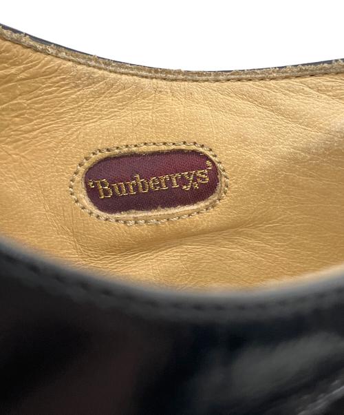 Burberrys（バーバリーズ）Burberrys (バーバリーズ) ヴィンテージキャップトゥオックスフォード ブラック サイズ:SIZE 4 (24cm)の古着・服飾アイテム