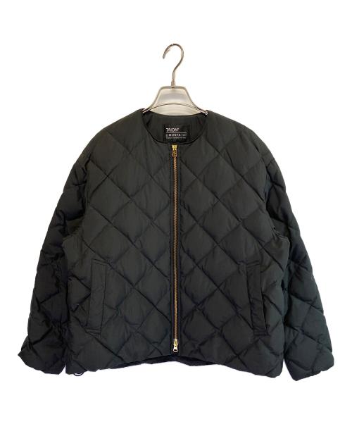 UNFILO（アンフィーロ）UNFILO (アンフィーロ) TAION (タイオン) 24AW キルティングダウンショート丈ブルゾン ブラック サイズ:SIZE Mの古着・服飾アイテム