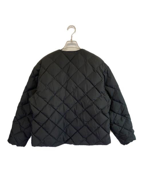 UNFILO（アンフィーロ）UNFILO (アンフィーロ) TAION (タイオン) 24AW キルティングダウンショート丈ブルゾン ブラック サイズ:SIZE Mの古着・服飾アイテム