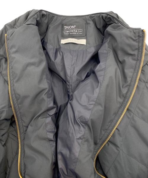 UNFILO（アンフィーロ）UNFILO (アンフィーロ) TAION (タイオン) 24AW キルティングダウンショート丈ブルゾン ブラック サイズ:SIZE Mの古着・服飾アイテム