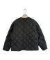 UNFILO (アンフィーロ) TAION (タイオン) 24AW キルティングダウンショート丈ブルゾン ブラック サイズ:SIZE M：9000円
