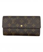 LOUIS VUITTONルイ ヴィトン）の古着「長財布」｜ブラウン