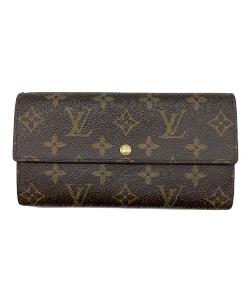 LOUIS VUITTON（ルイ ヴィトン）LOUIS VUITTON (ルイ ヴィトン) 長財布 ブラウンの古着・服飾アイテム