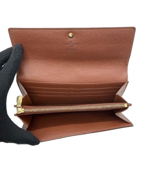 LOUIS VUITTON（ルイ ヴィトン）LOUIS VUITTON (ルイ ヴィトン) 長財布 ブラウンの古着・服飾アイテム