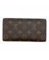 LOUIS VUITTON (ルイ ヴィトン) 長財布 ブラウン：12000円