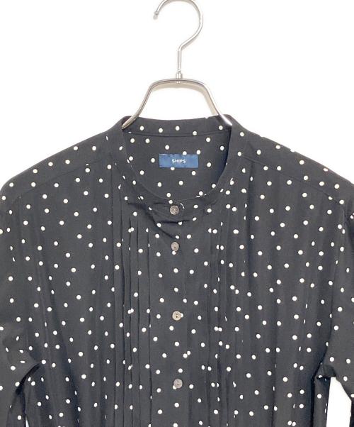 SHIPS（シップス）SHIPS (シップス) 長袖ワンピース ブラック サイズ:SIZE Mの古着・服飾アイテム