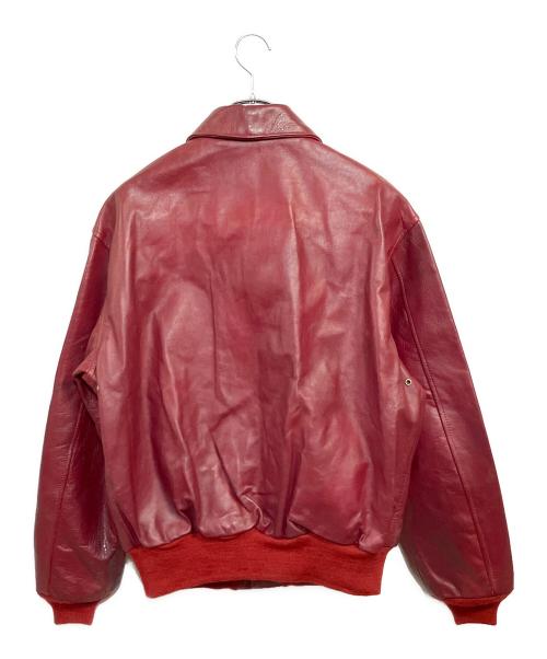 AVIREX（アヴィレックス）AVIREX (アヴィレックス) ヴィンテージA-2 フライトジャケット ワインレッド サイズ:SIZE 40の古着・服飾アイテム