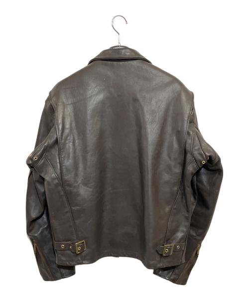 Schott（ショット）Schott (ショット) 80-90s 642シングルライダースジャケット ブラウン サイズ:SIZE 40の古着・服飾アイテム
