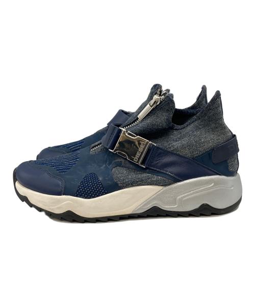 DIESEL（ディーゼル）DIESEL (ディーゼル) S-SUPERYOR-PLUS-W ネイビー サイズ:SIZE 25.5cmの古着・服飾アイテム