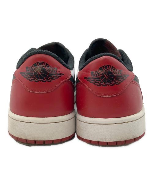 NIKE（ナイキ）NIKE (ナイキ) Air Jordan 1 Retro Low OG レッド×ブラック×ホワイト サイズ:SIZE 27.5cmの古着・服飾アイテム