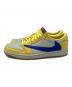 NIKE (ナイキ) Travis Scott (トラヴィススコット) Women's Air Jordan 1 Retro Low OG グレー×イエロー×ブルー サイズ:SIZE 28.5cm：45000円