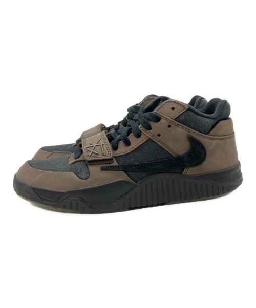 NIKE（ナイキ）NIKE (ナイキ) Travis Scott (トラヴィススコット) Jordan Jumpman Jack TR CJ1 T-Rexx ブラウン×ブラック サイズ:SIZE 27.5cmの古着・服飾アイテム
