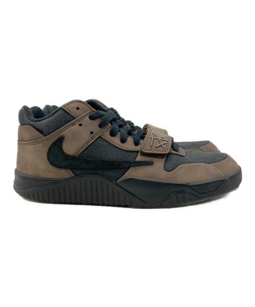 NIKE（ナイキ）NIKE (ナイキ) Travis Scott (トラヴィススコット) Jordan Jumpman Jack TR CJ1 T-Rexx ブラウン×ブラック サイズ:SIZE 27.5cmの古着・服飾アイテム