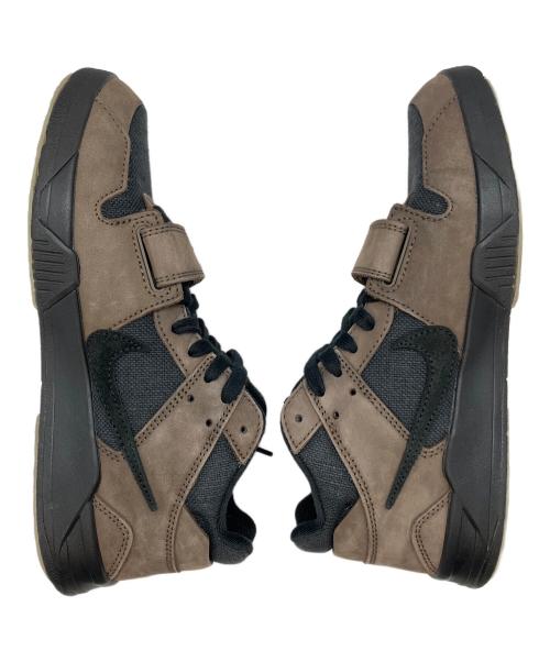NIKE（ナイキ）NIKE (ナイキ) Travis Scott (トラヴィススコット) Jordan Jumpman Jack TR CJ1 T-Rexx ブラウン×ブラック サイズ:SIZE 27.5cmの古着・服飾アイテム