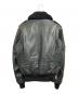 Schott (ショット) 184SM A-2 レザーフライトジャケット ブラック サイズ:SIZE 38 (M)：30000円