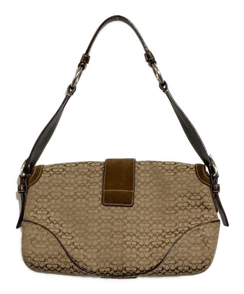 COACH（コーチ）COACH (コーチ) ショルダーバッグ ブラウンの古着・服飾アイテム