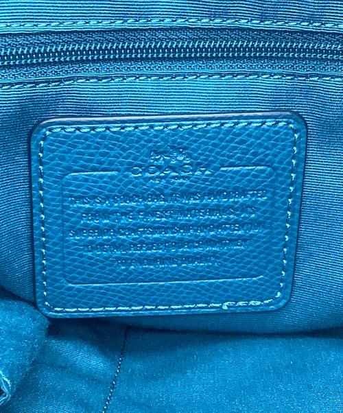 COACH（コーチ）COACH (コーチ) トートバッグ ベージュ×ブルーの古着・服飾アイテム