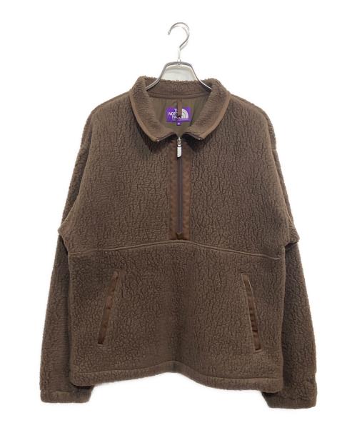 THE NORTHFACE PURPLELABEL（ザ・ノースフェイス パープルレーベル）THE NORTHFACE PURPLELABEL (ザ・ノースフェイス パープルレーベル) フリースジャケット ブラウン サイズ:SIZE Mの古着・服飾アイテム
