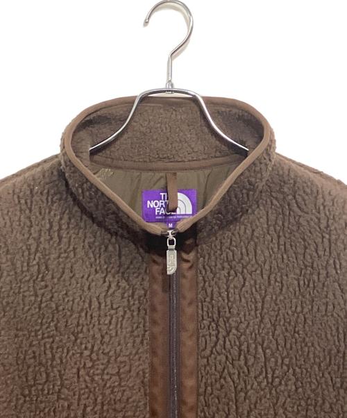 THE NORTHFACE PURPLELABEL（ザ・ノースフェイス パープルレーベル）THE NORTHFACE PURPLELABEL (ザ・ノースフェイス パープルレーベル) フリースジャケット ブラウン サイズ:SIZE Mの古着・服飾アイテム