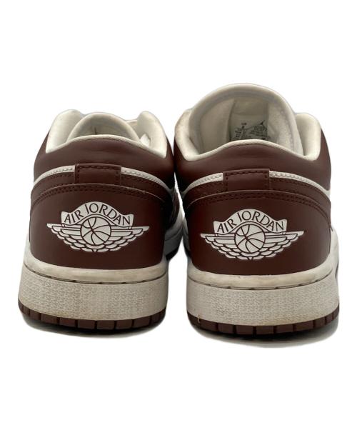NIKE（ナイキ）NIKE (ナイキ) Women's Air Jordan 1 Low ホワイト×ボルドー サイズ:SIZE 25cmの古着・服飾アイテム