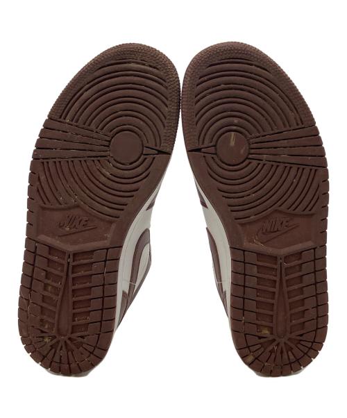 NIKE（ナイキ）NIKE (ナイキ) Women's Air Jordan 1 Low ホワイト×ボルドー サイズ:SIZE 25cmの古着・服飾アイテム