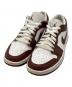 NIKE（ナイキ）の古着「Women's Air Jordan 1 Low」｜ホワイト×ボルドー