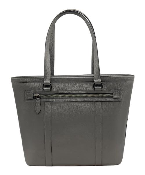 COACH（コーチ）COACH (コーチ) ゴッサム ジップ トート バッグ グレーの古着・服飾アイテム