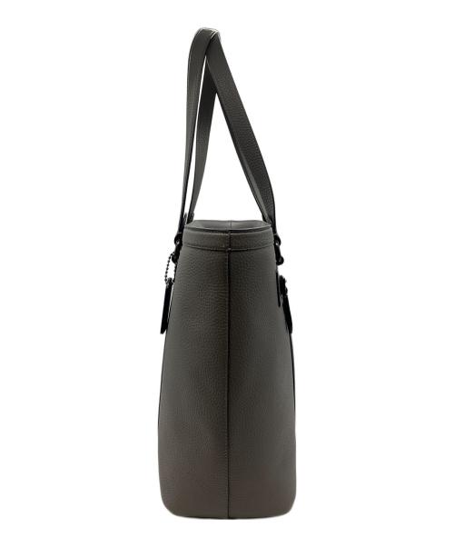 COACH（コーチ）COACH (コーチ) ゴッサム ジップ トート バッグ グレーの古着・服飾アイテム