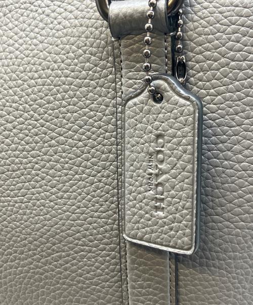 COACH（コーチ）COACH (コーチ) ゴッサム ジップ トート バッグ グレーの古着・服飾アイテム