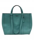COACHコーチ）の古着「ハドソン ダブル ハンドル トート」｜ターコイズ